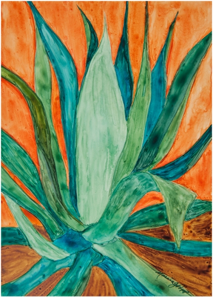 Click here to view Blue Terracotta by Marcia J Popp