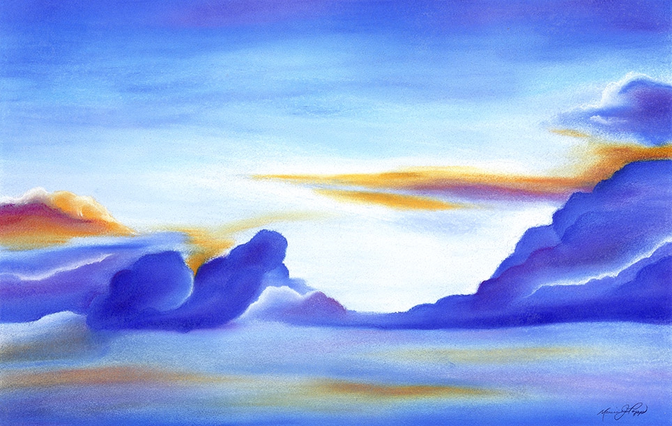 Click here to view Cloud Road Dawn by Marcia J Popp