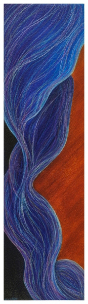Click here to view Blue and Orange Iris by Marcia J Popp