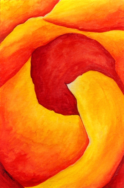 Click here to view Yellow Spiral by Marcia J Popp