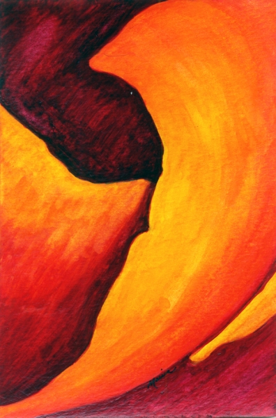 Click here to view Orange Red Core by Marcia J Popp